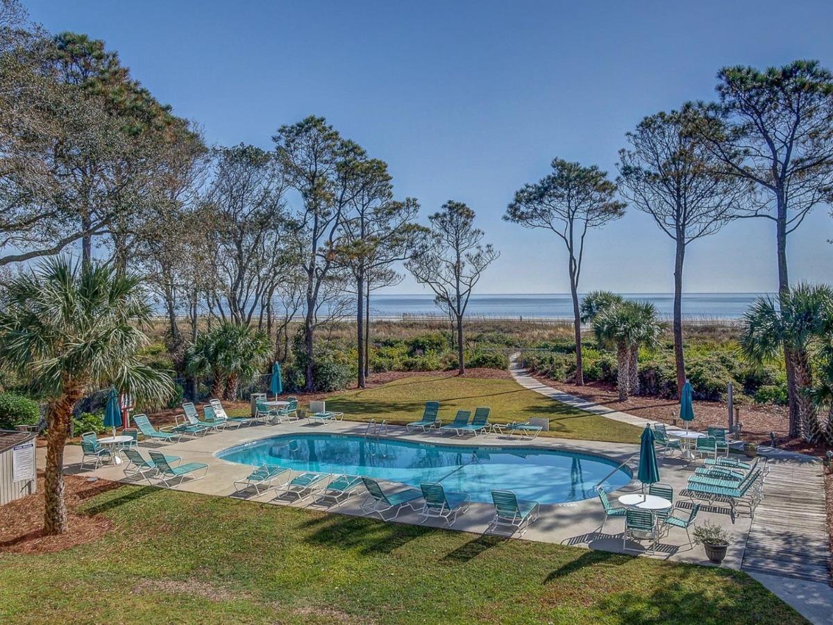 Direct Oceanfront Private Villa Overlooking Pool/Beach - South Forest Beach - Right Next To Coligny Plaza Pulau Hilton Head Luaran gambar