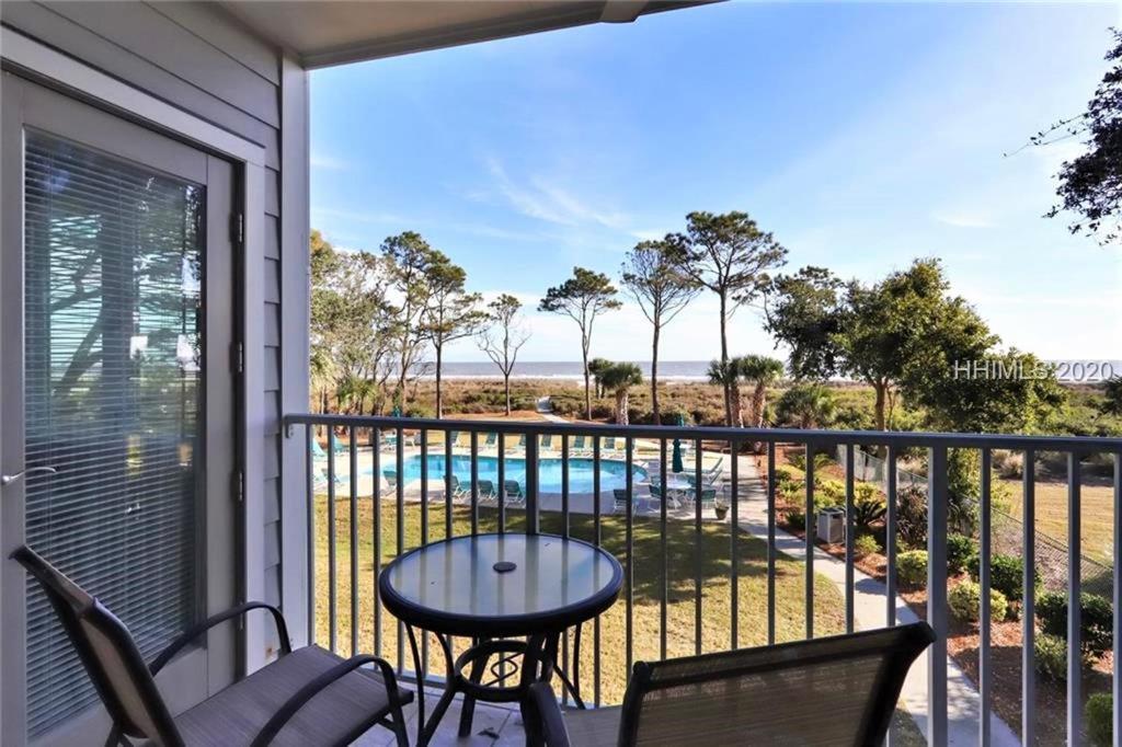 Direct Oceanfront Private Villa Overlooking Pool/Beach - South Forest Beach - Right Next To Coligny Plaza Pulau Hilton Head Luaran gambar
