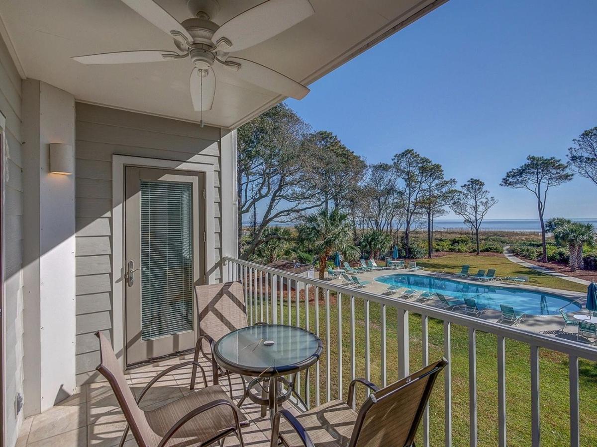 Direct Oceanfront Private Villa Overlooking Pool/Beach - South Forest Beach - Right Next To Coligny Plaza Pulau Hilton Head Luaran gambar